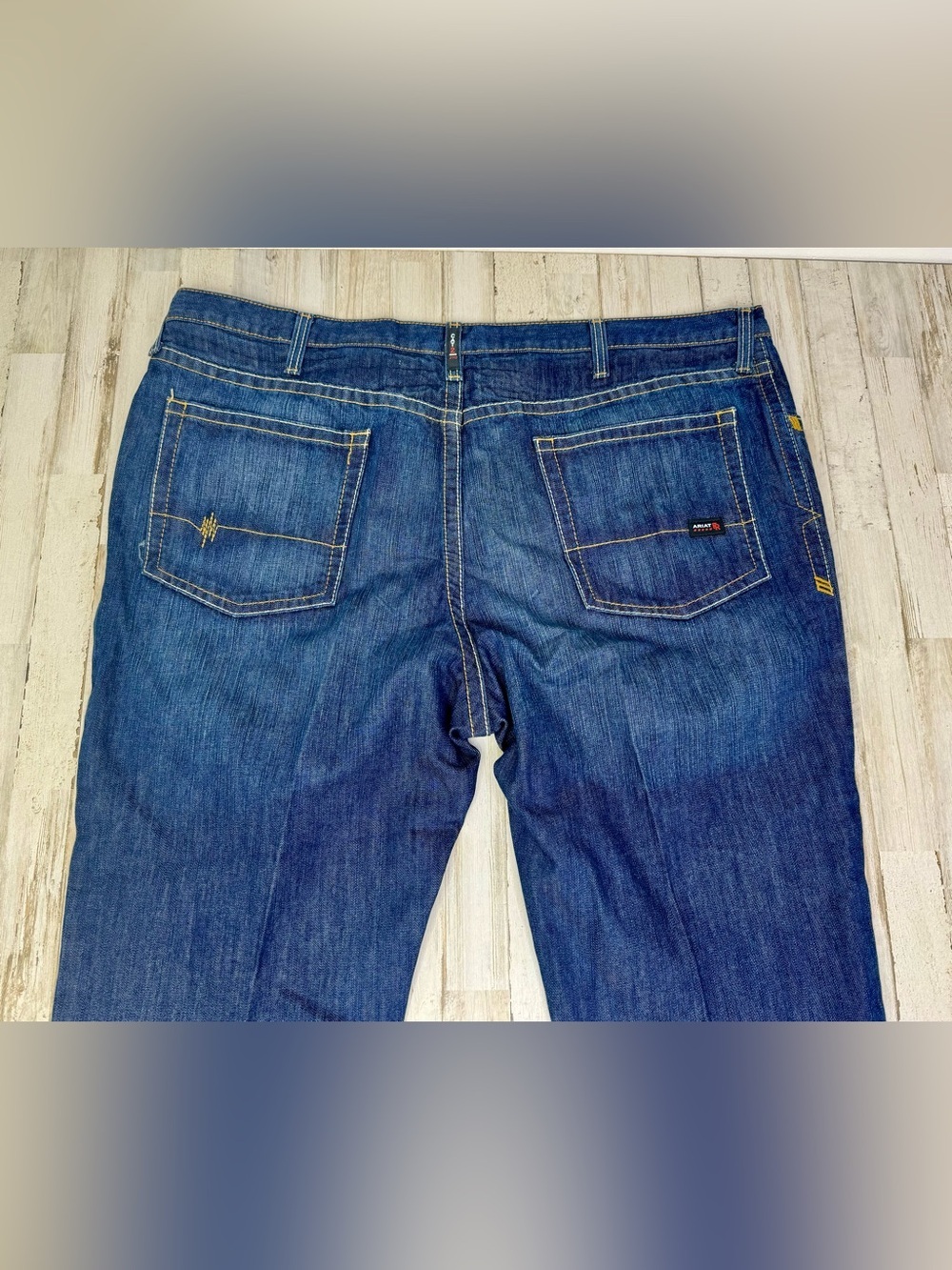 Ariat FR M4 Relaxed Boot Cut Jeans Mens 50x29 CAT 2 Flame Resistant Denim - Picture 9 of 10